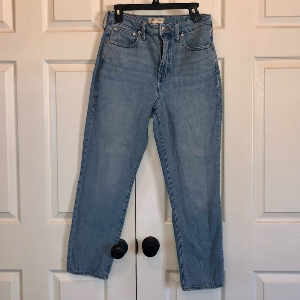 Madewell curvy perfect vintage jeans